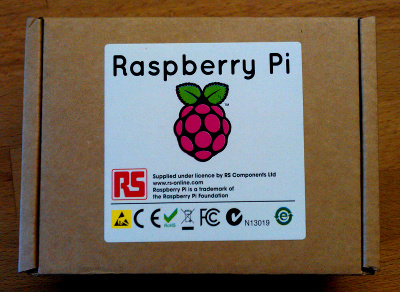 Raspberry Pi, in verpackter Form